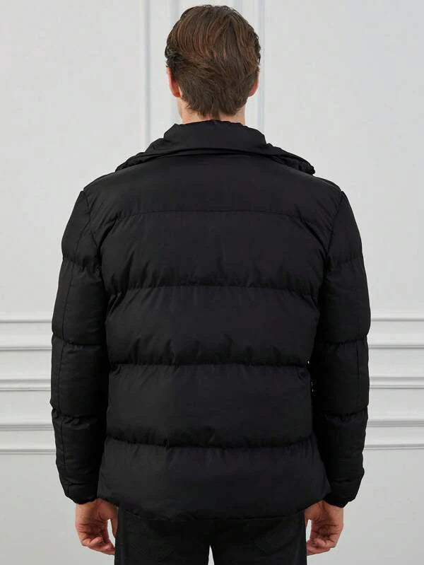 Ember Black Puffer Jacket – Ultimate Warmth and Sleek Style for Every Day