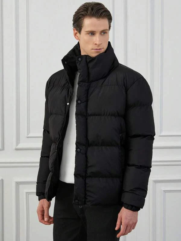 Ember Black Puffer Jacket – Ultimate Warmth and Sleek Style for Every Day