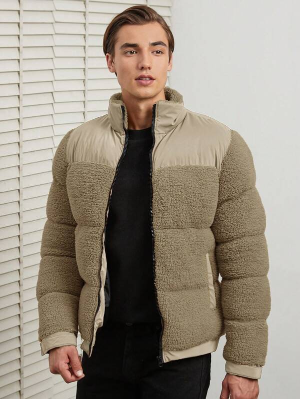 Savoy Classic Quilted Teddy Jacket for Men – Unmatched Warmth and Effortless Style