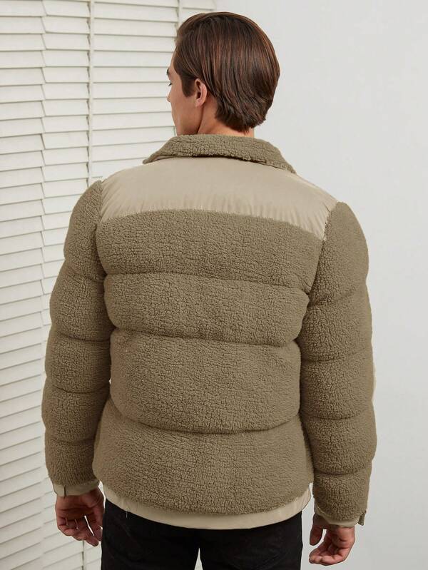 Savoy Classic Quilted Teddy Jacket for Men – Unmatched Warmth and Effortless Style