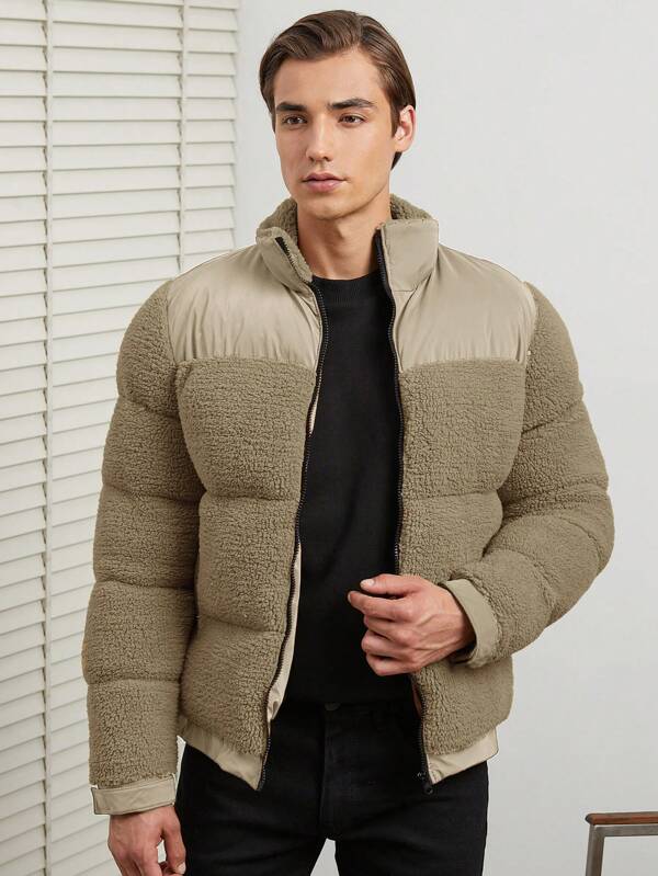 Savoy Classic Quilted Teddy Jacket for Men – Unmatched Warmth and Effortless Style