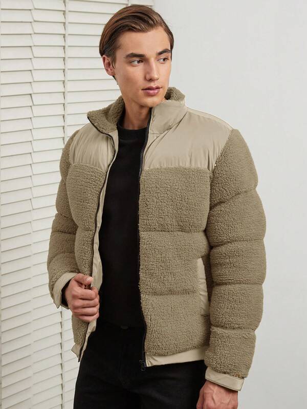 Savoy Classic Quilted Teddy Jacket for Men – Unmatched Warmth and Effortless Style