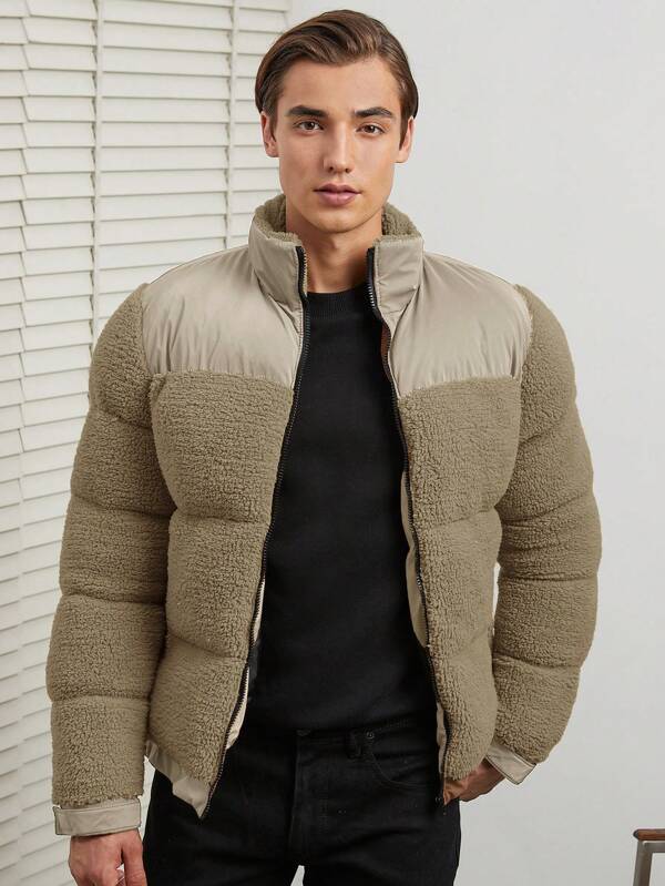 Savoy Classic Quilted Teddy Jacket for Men – Unmatched Warmth and Effortless Style