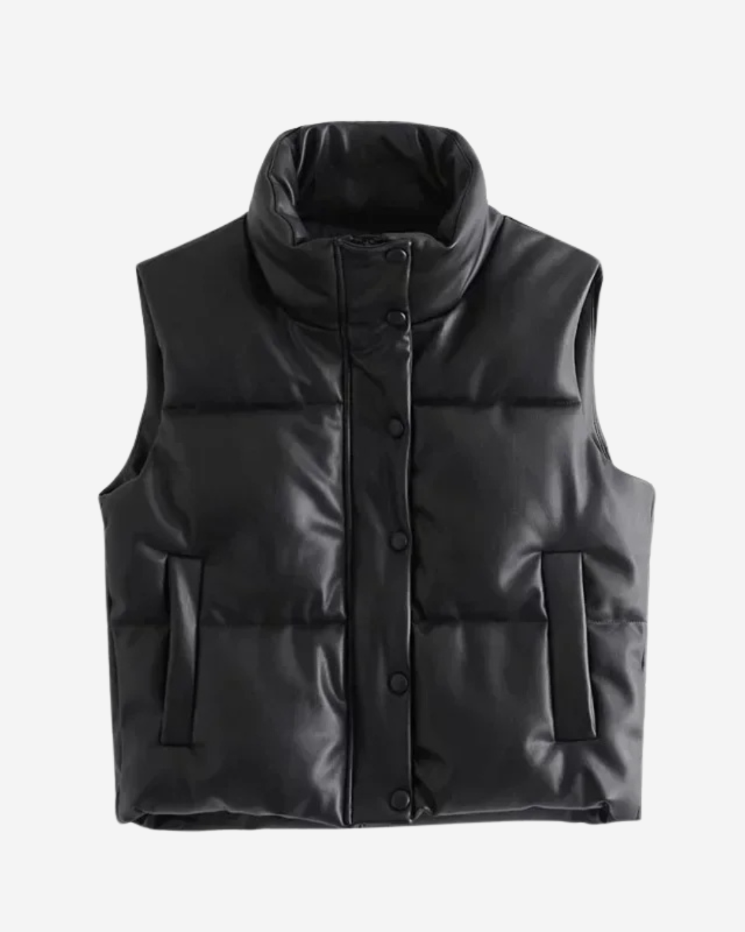 Sarina | Women's High Collar Quilted Puffer Vest