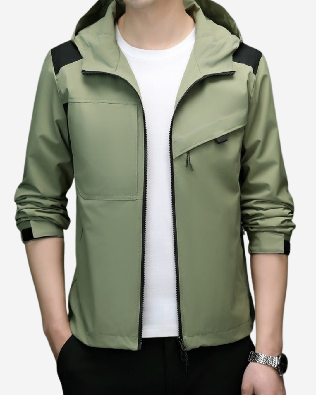 Robert | Men's Weather-Resistant Hooded Winter Jacket