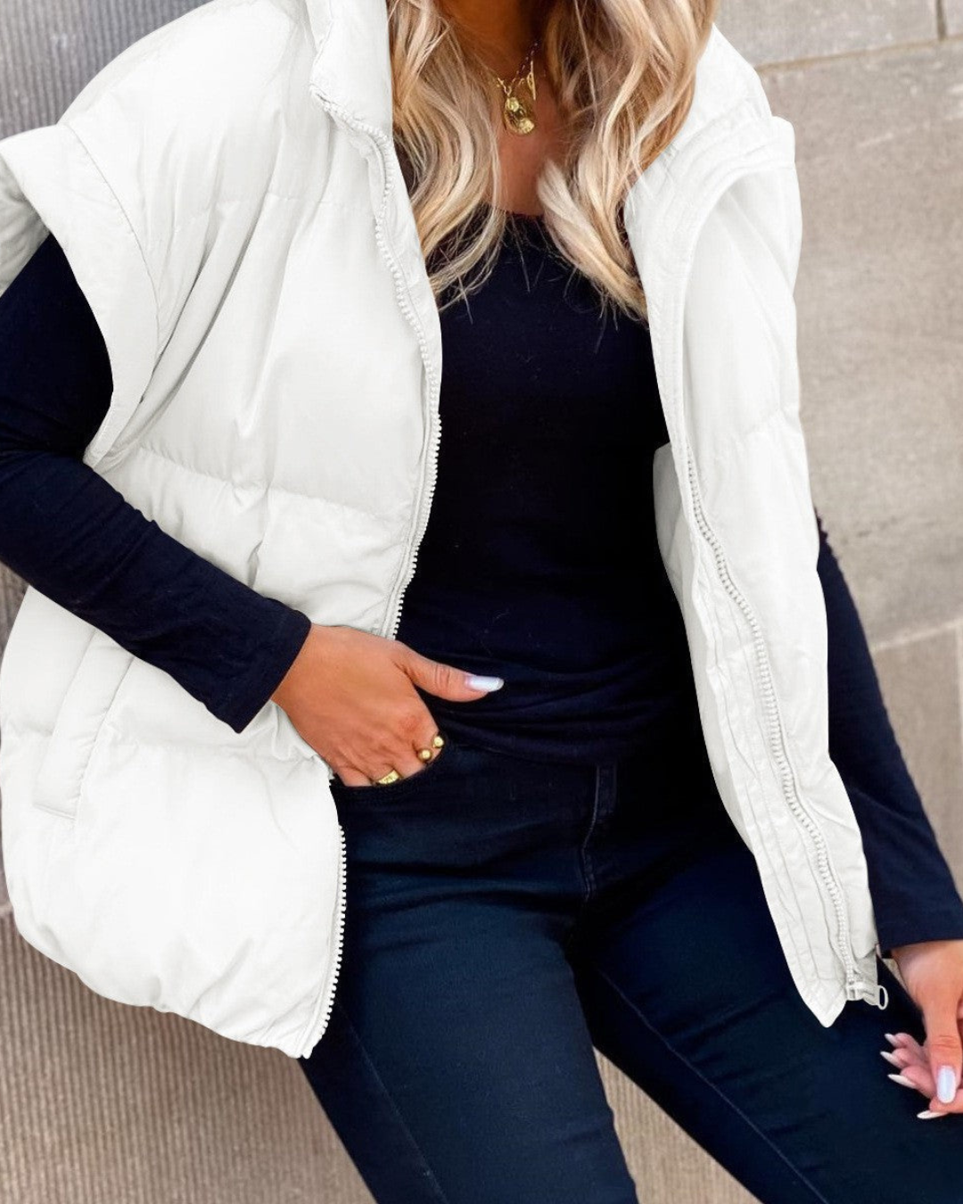 Regine | Women's Quilted Sleeveless Vest