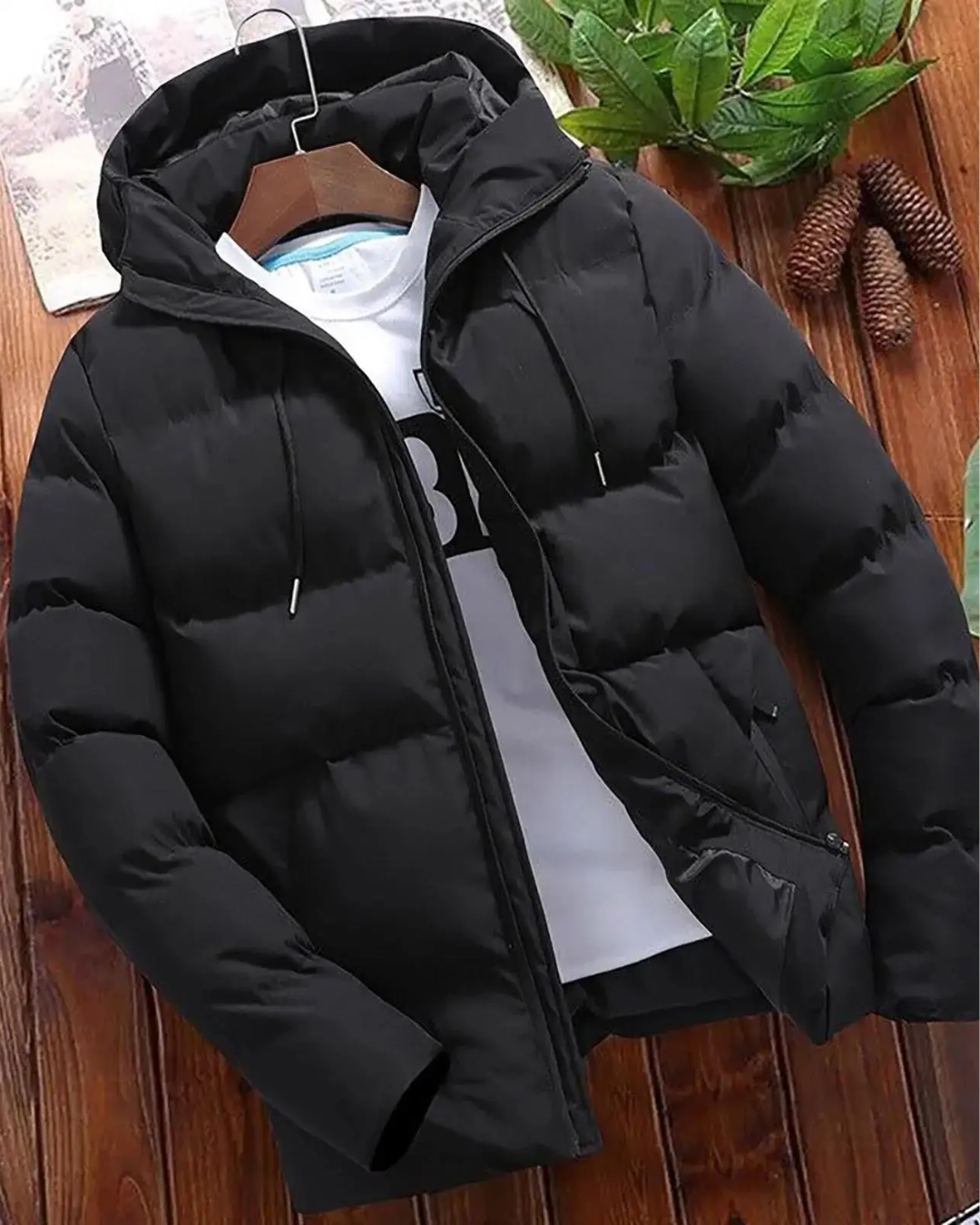 Warren | Men's Parka Jacket Faux Fur Lined