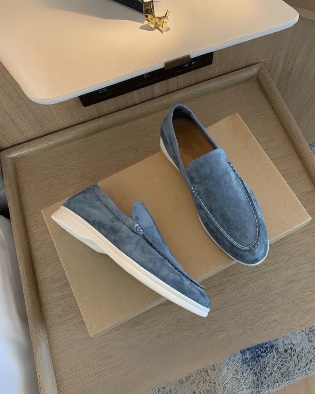 Edward | Men's Leather Slippers – Vintage Loafer Style