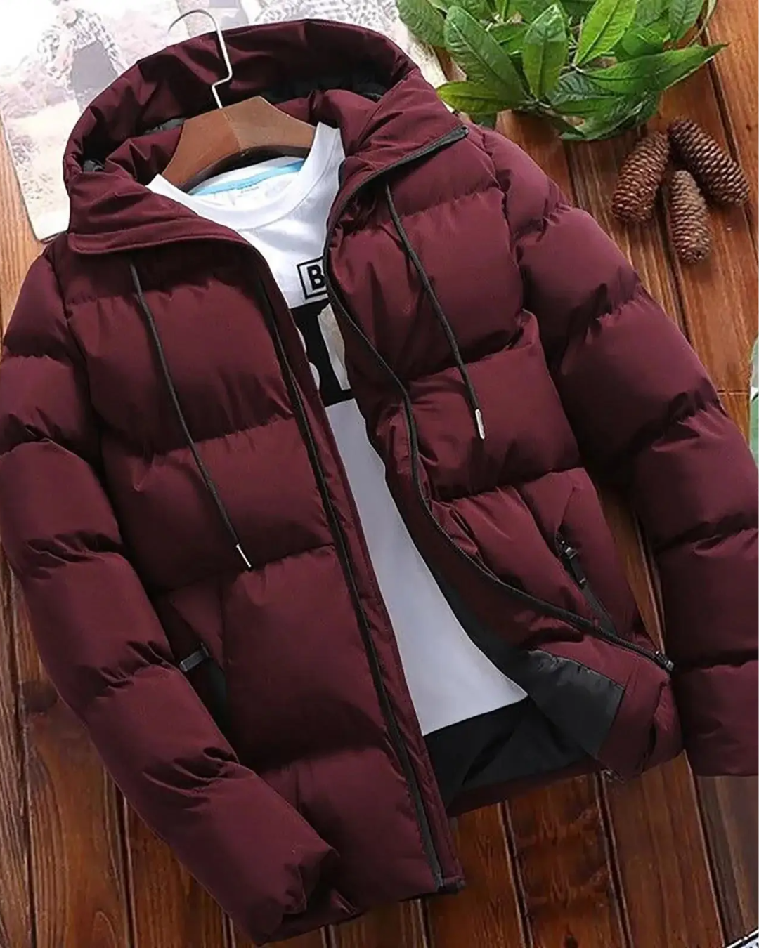 Warren | Men's Parka Jacket Faux Fur Lined