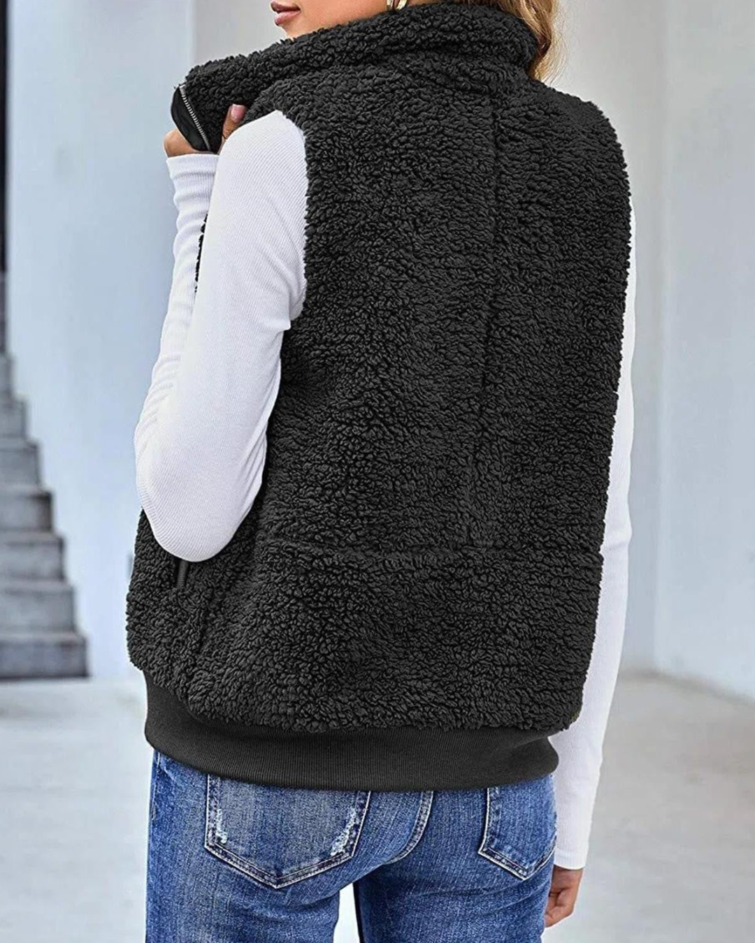 Bernadette | Women's Fleece Full Zip Vest