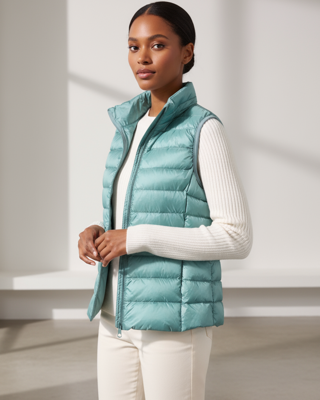 Fely | Women's Lightweight Quilted Puffer Vest