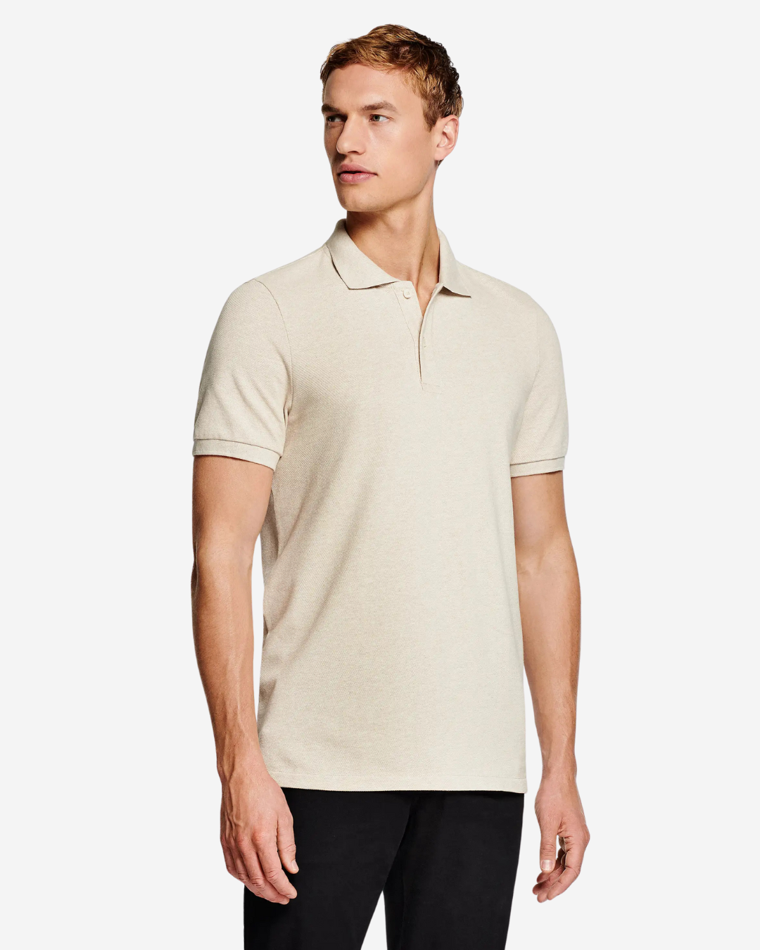 Dexter | Men's Beige Polo Shirt