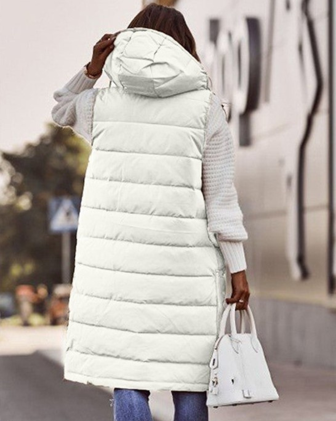 Ritchelle | Women's Hooded Longline Puffer Vest