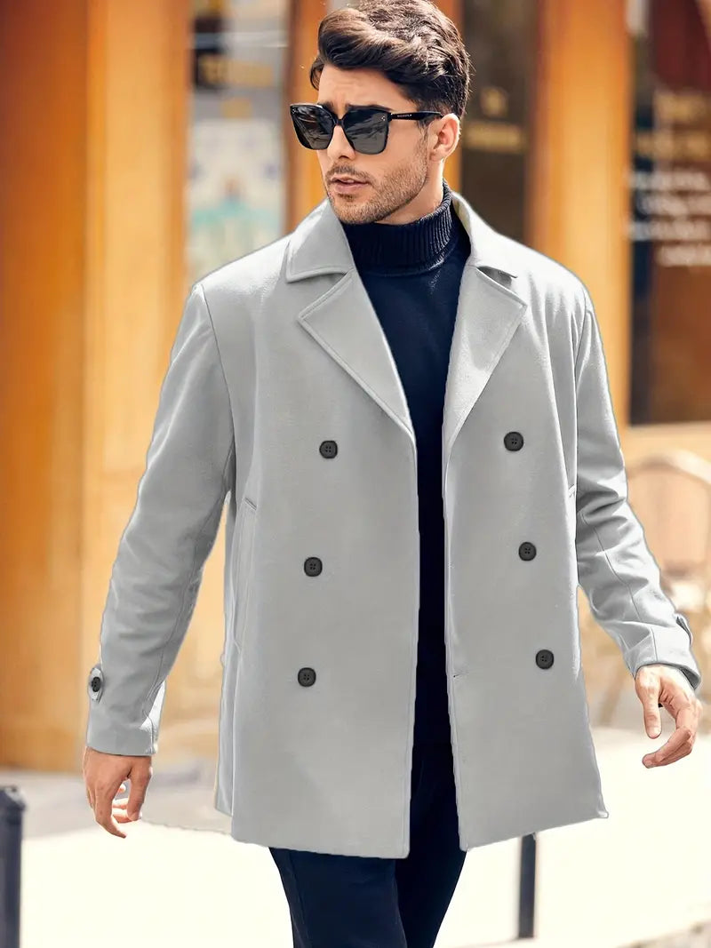 Monte Carlo Classic Wool Trenchcoat – Timeless Elegance & Ultimate Warmth