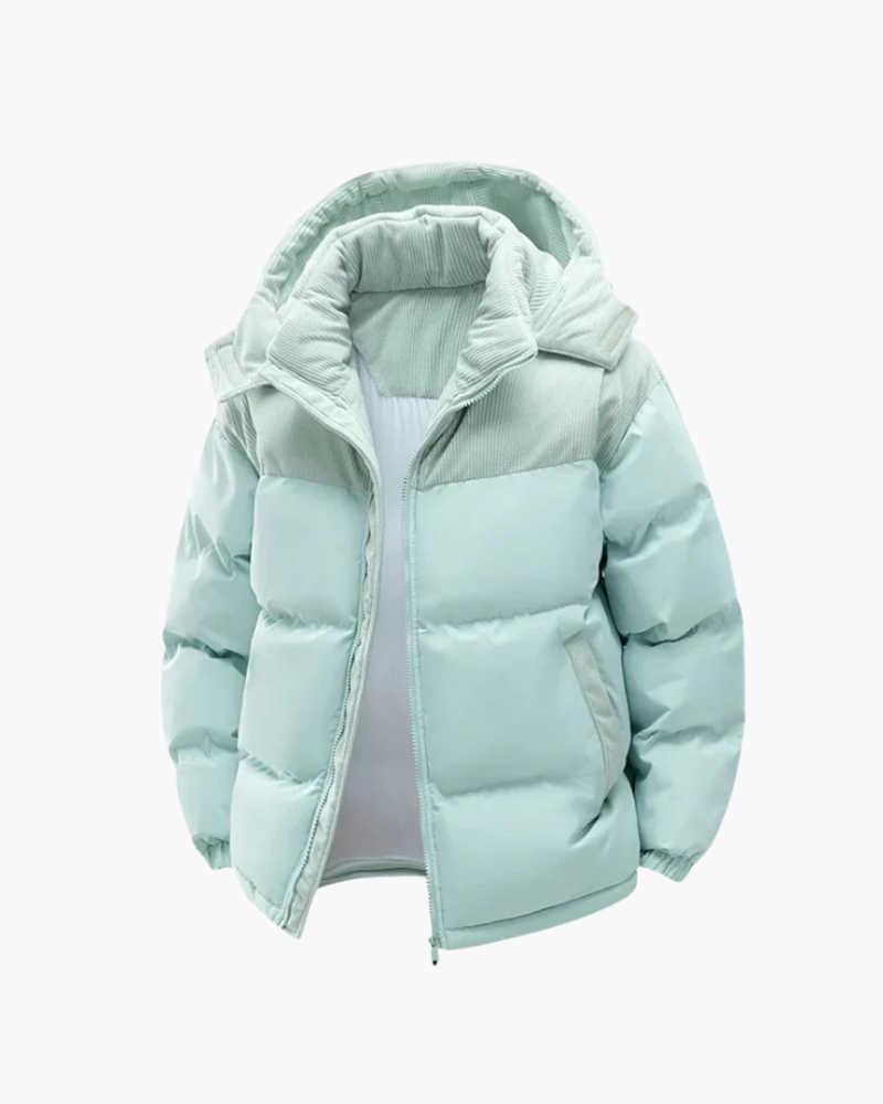 Elysian Luxe Puffer Jacket – Effortless Warmth with Sophisticated Style