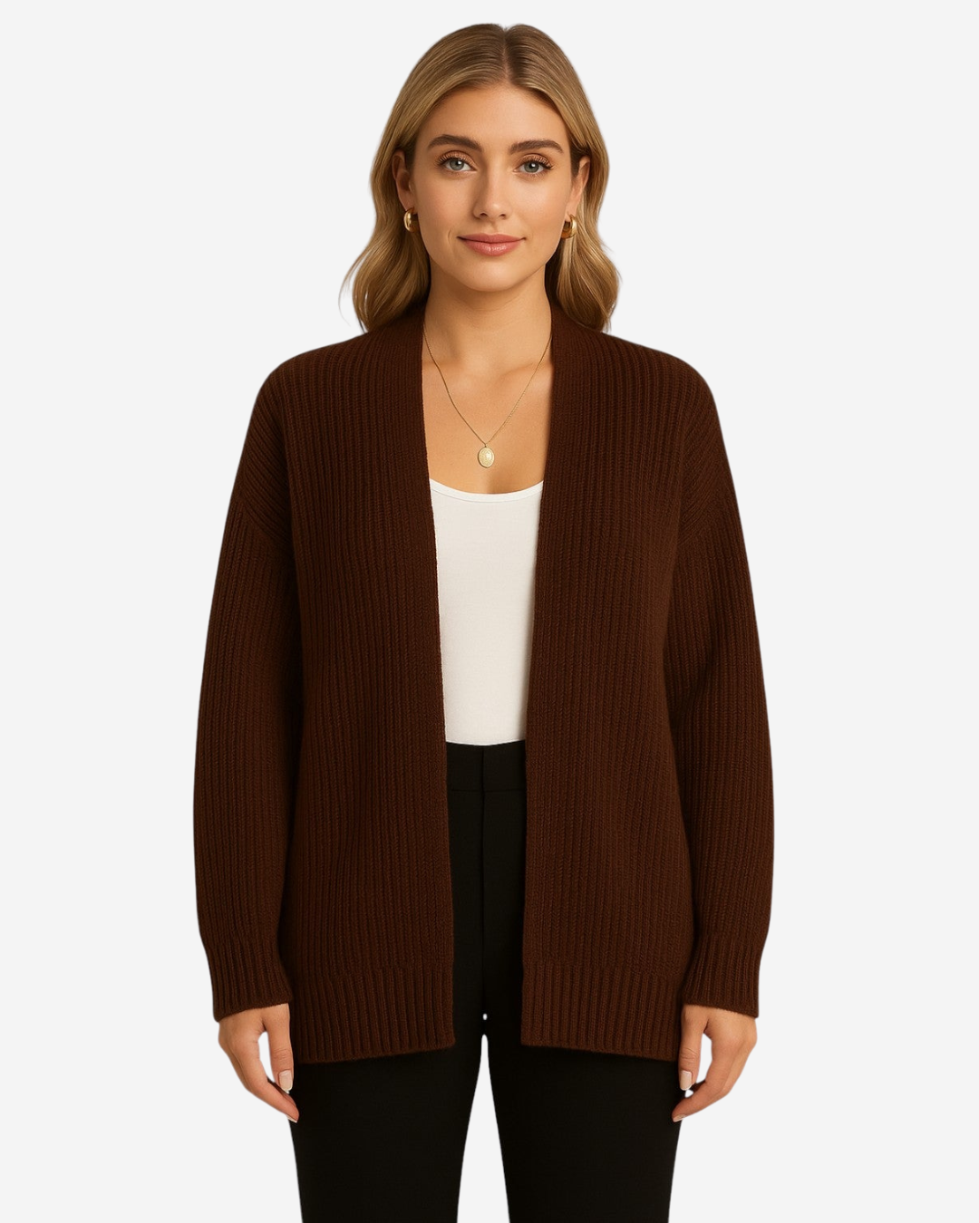 Catriona | Women's Knitted Open Front Cardigan