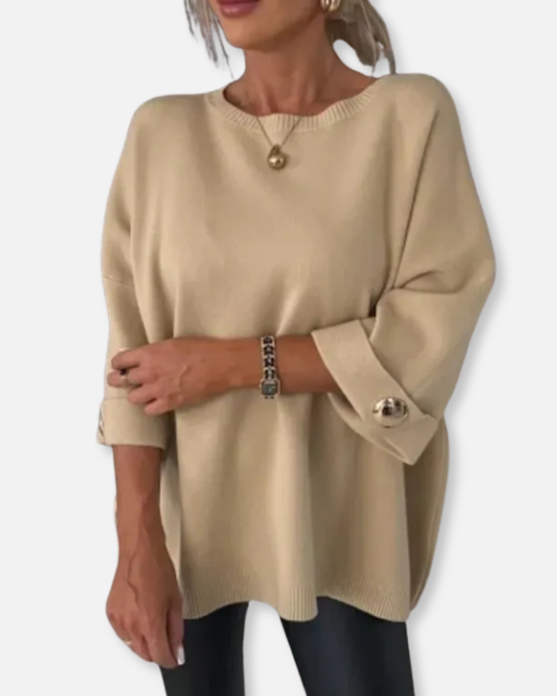 Sophie Oversized Knit Sweater – Effortless Chic Meets Cozy Comfort