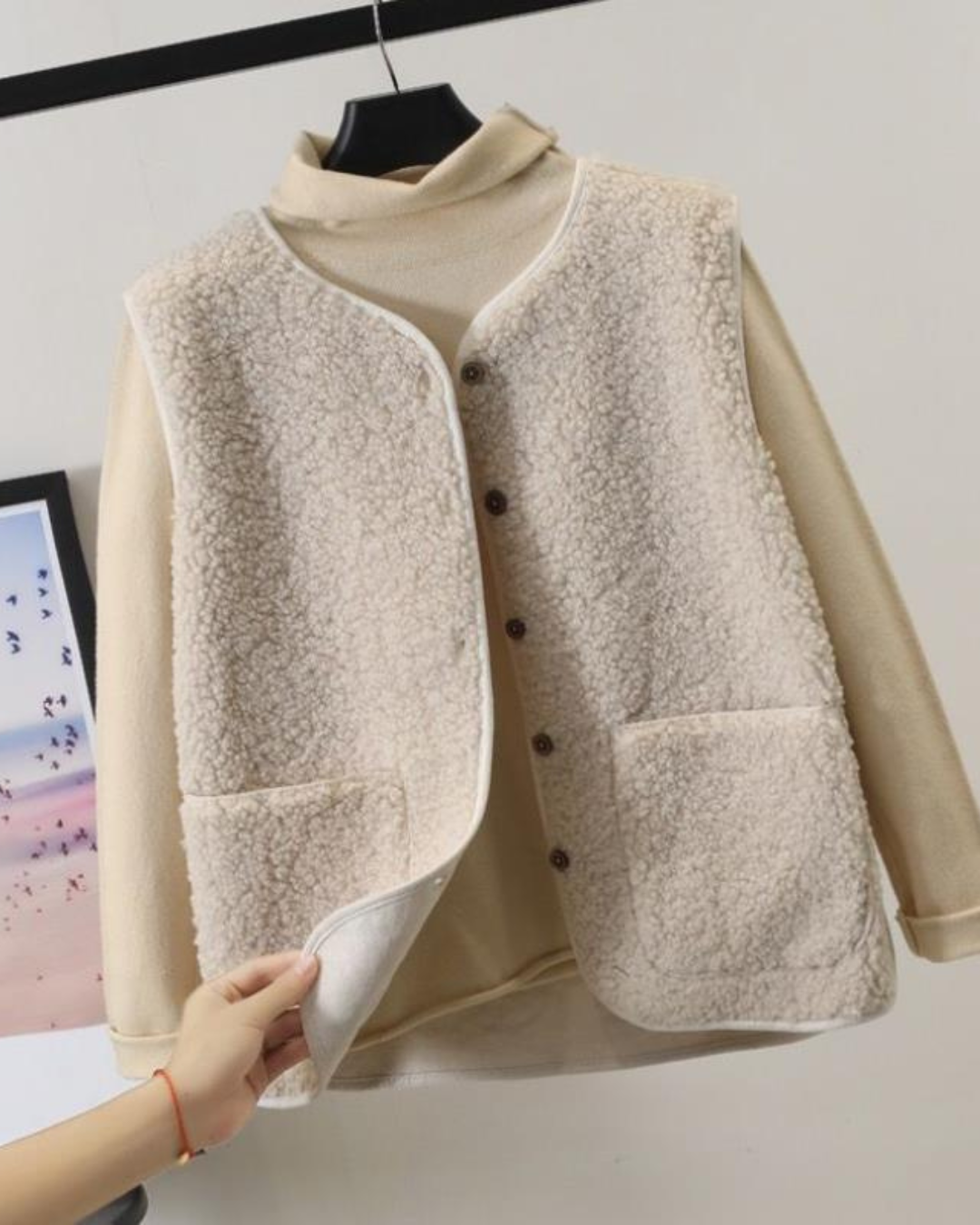 Sheena | Women's Button Front Casual Vest