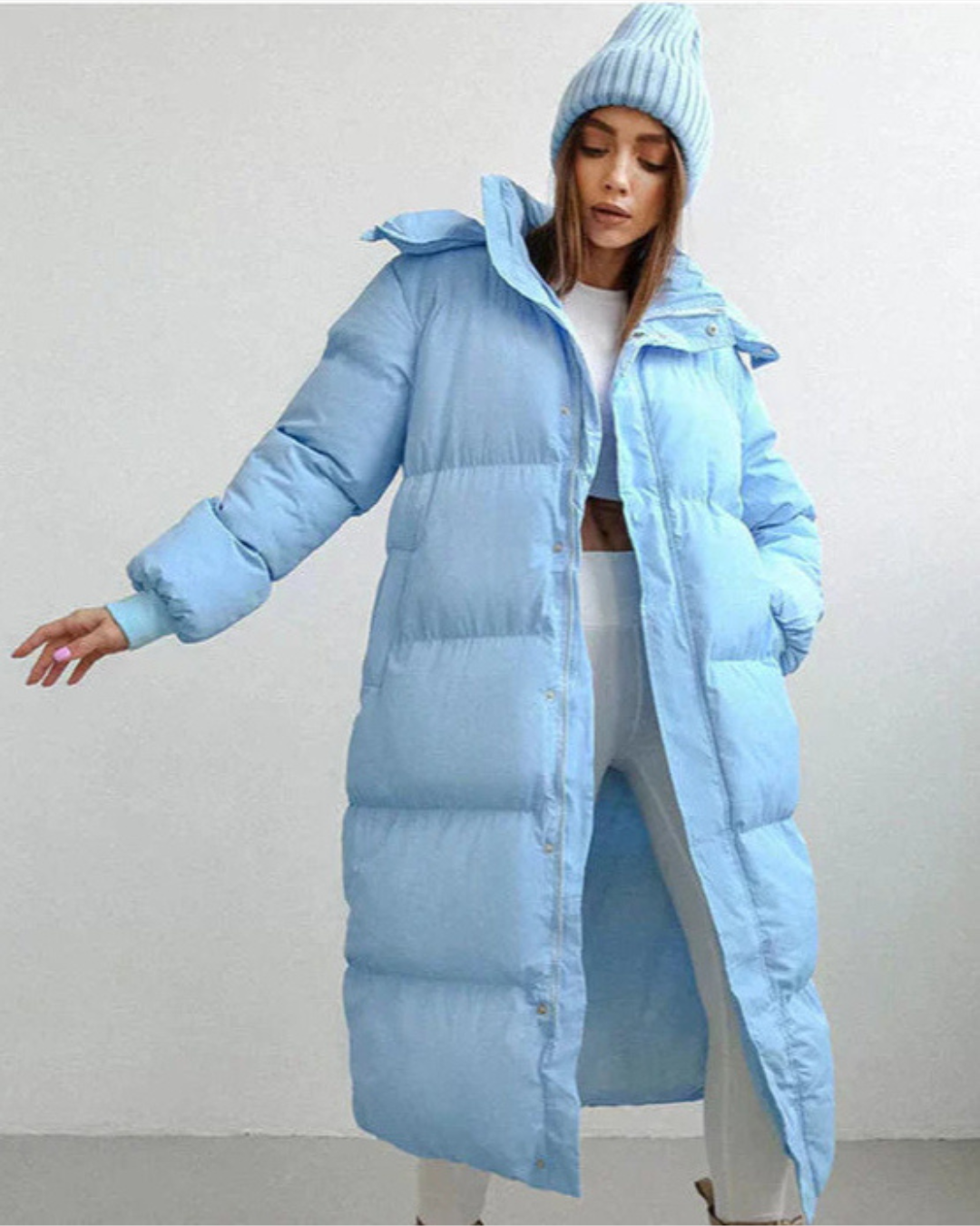 Maricel | Women's Oversized Quilted Puffer Jacket