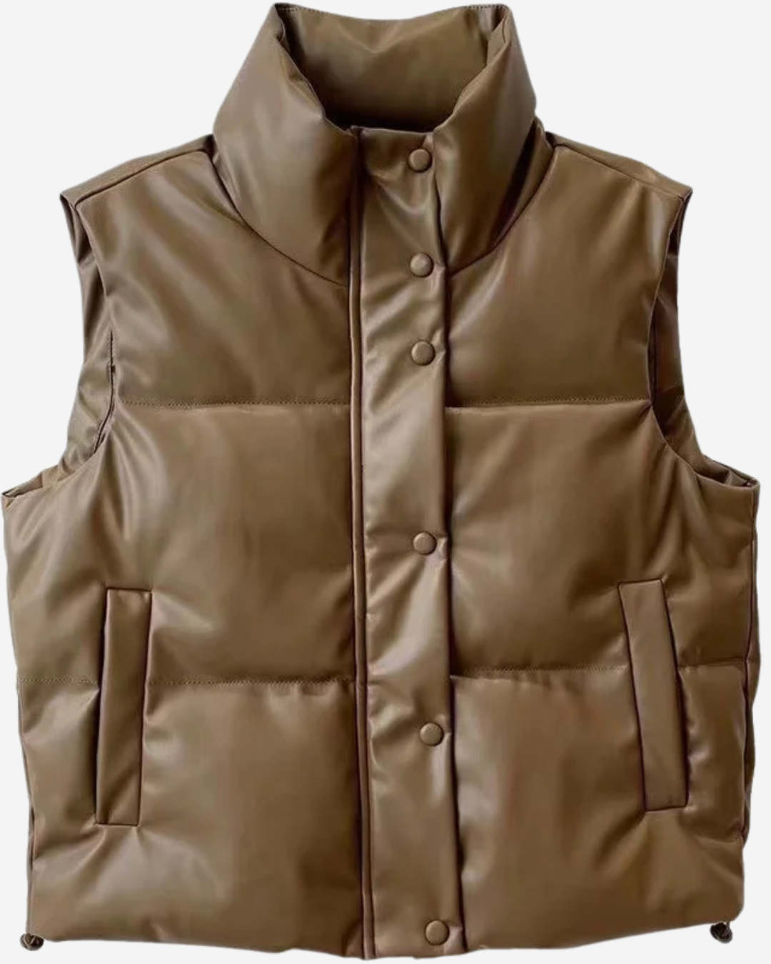Sarina | Women's High Collar Quilted Puffer Vest