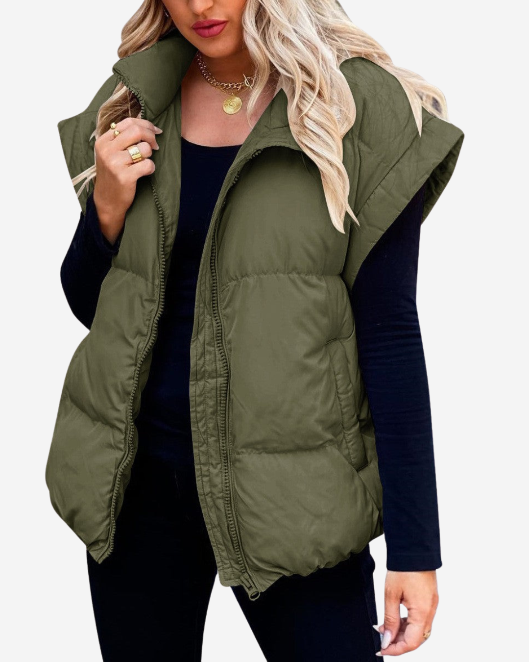 Regine | Women's Quilted Sleeveless Vest
