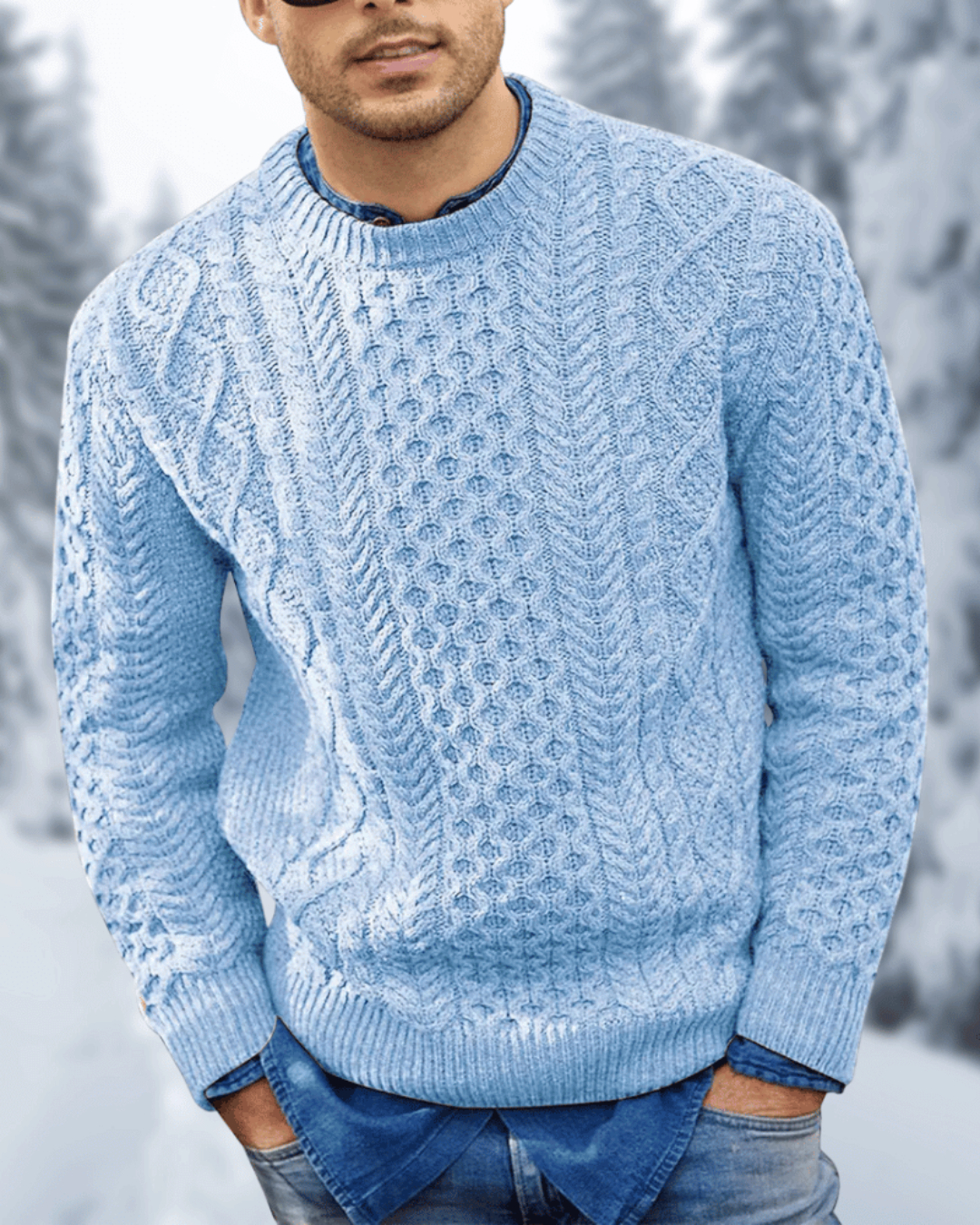 Brent | Men's Knitted Sweater Warm Comfortable