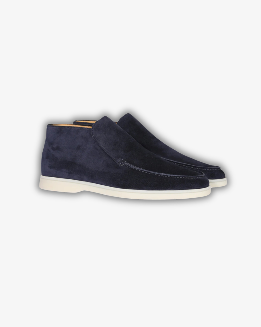 Prince Charming Navy Blue Suede Loafers for Men | Timeless Elegance and Ultimate Comfort