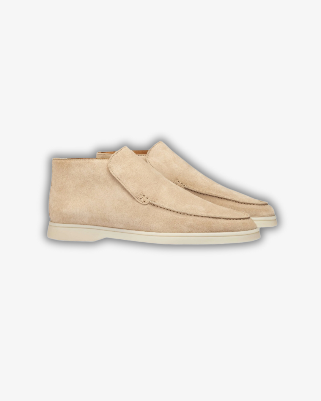 PRINCE CHARMING Beige Suede Loafers | Elegant Comfort for Every Occasion