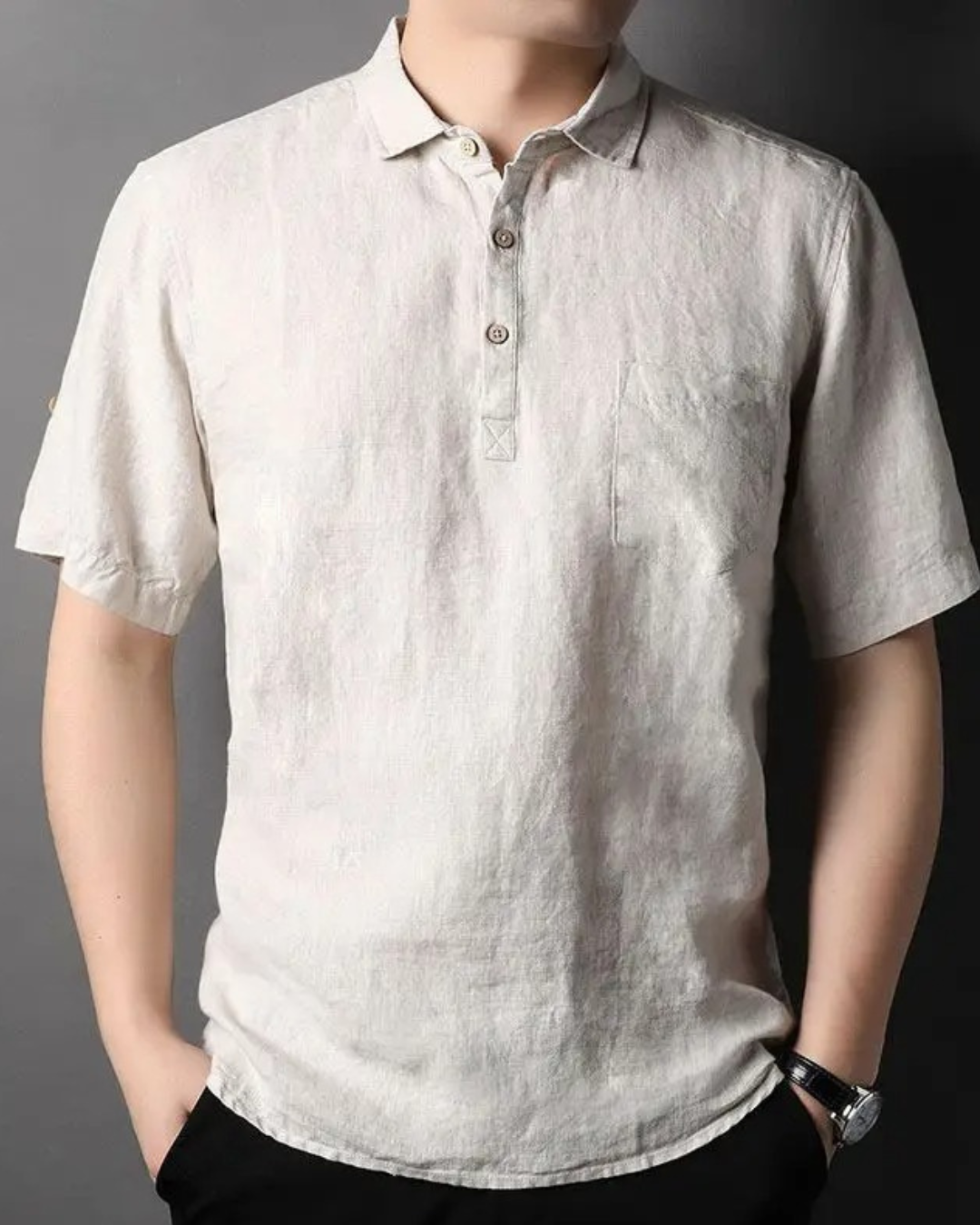 Men’s Cotton Shirt – Breathable Summer Top