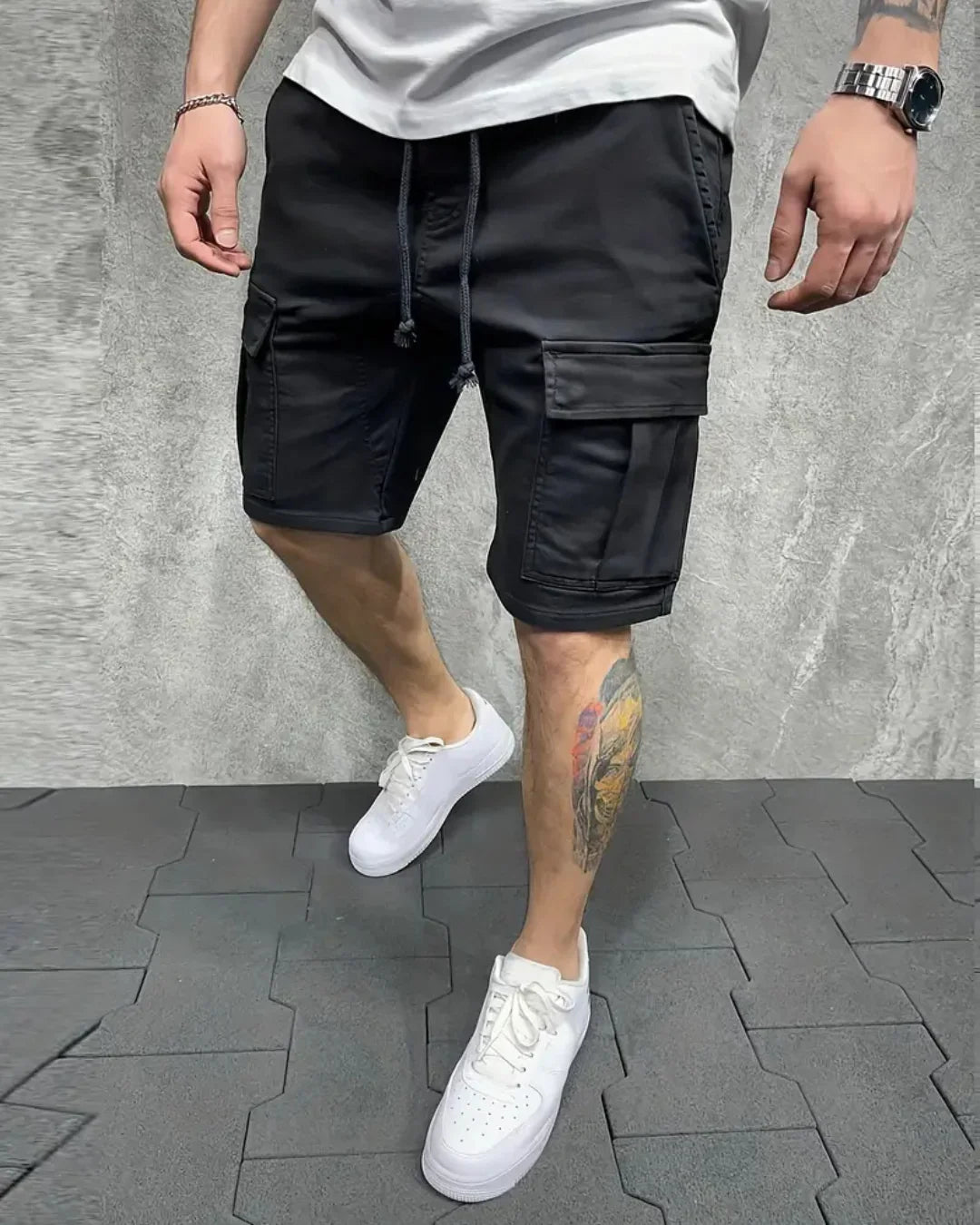 Men’s Lightweight Cargo Shorts – Comfortable Everyday Fit