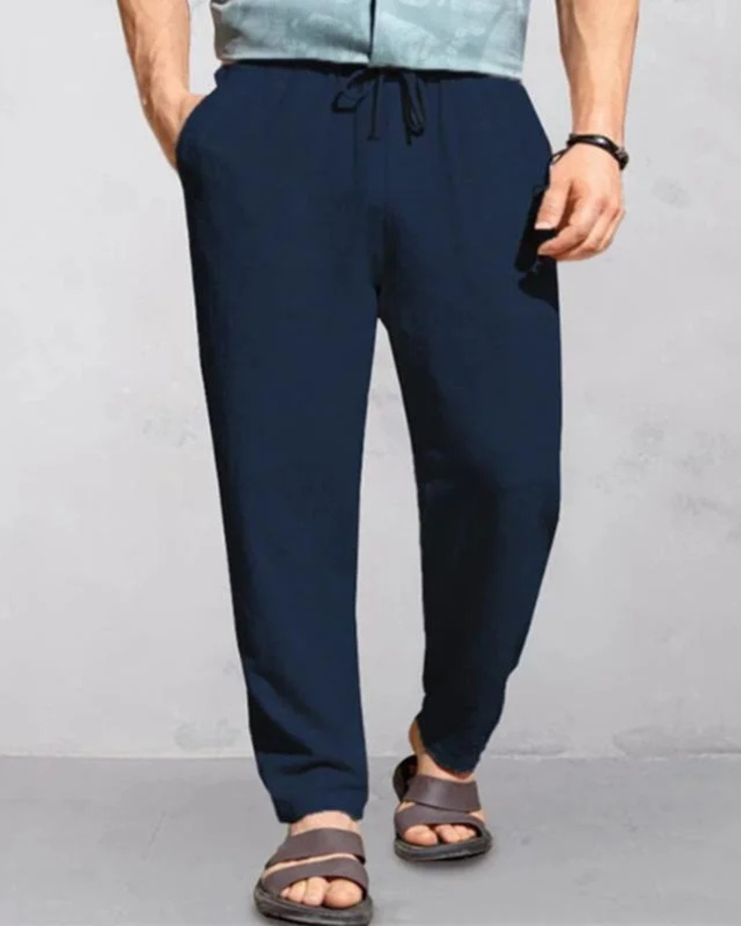 Clark | Men's Lightweight Linen Trousers