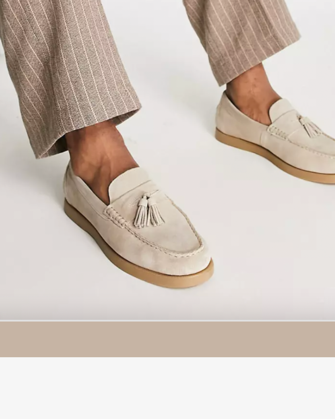 Men’s Suede Penny Loafers – Classic Slip-On Dress Shoes