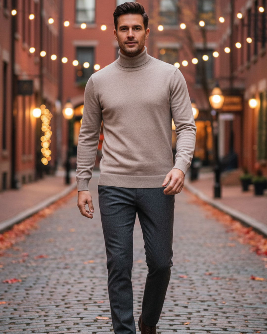 Antonio | Men's Classic Turtleneck Sweater