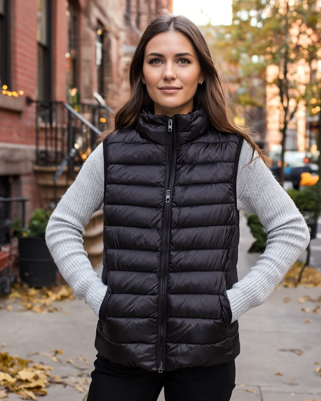 Pamela | Women's Insulated Sleeveless Waterproof Jacket
