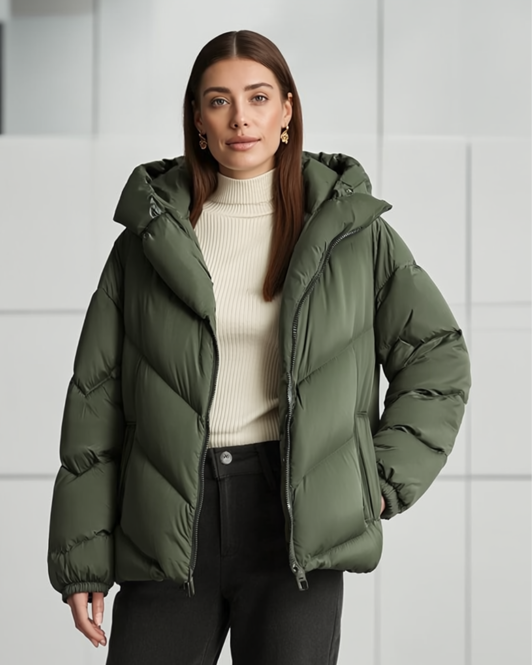 Georgina | Women's Oversized Hooded Puffer Jacket