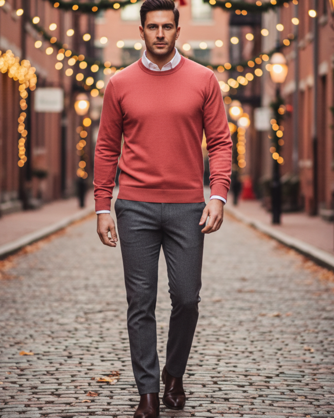 Edgar | Men's Cotton Sweater Shirt