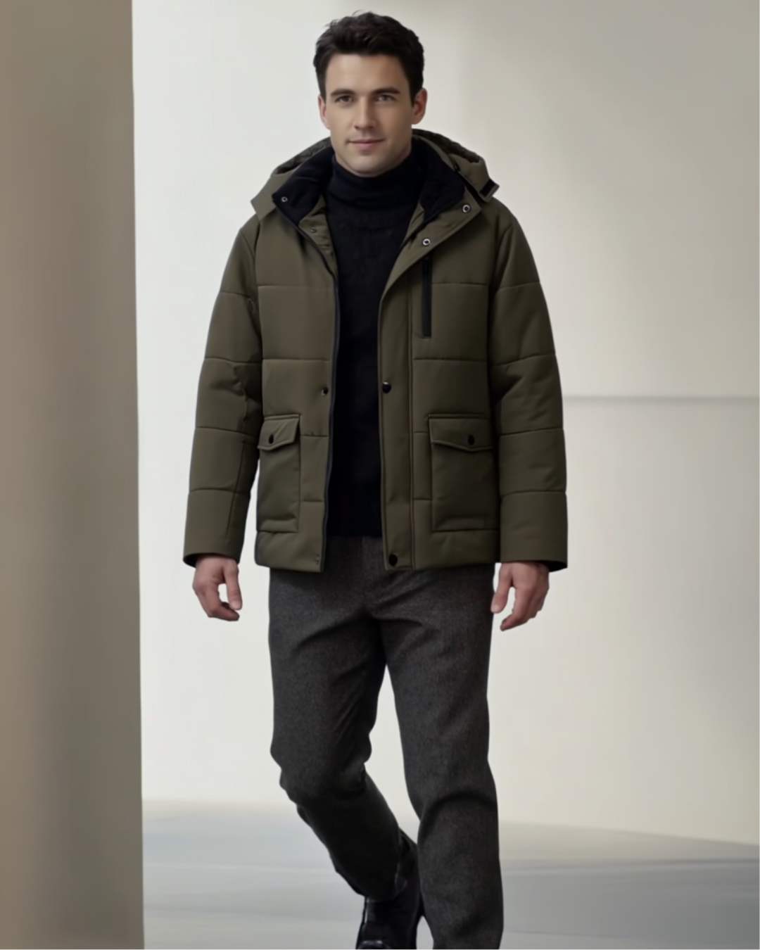 Darwin | Men's Parka Jacket Padded Lining