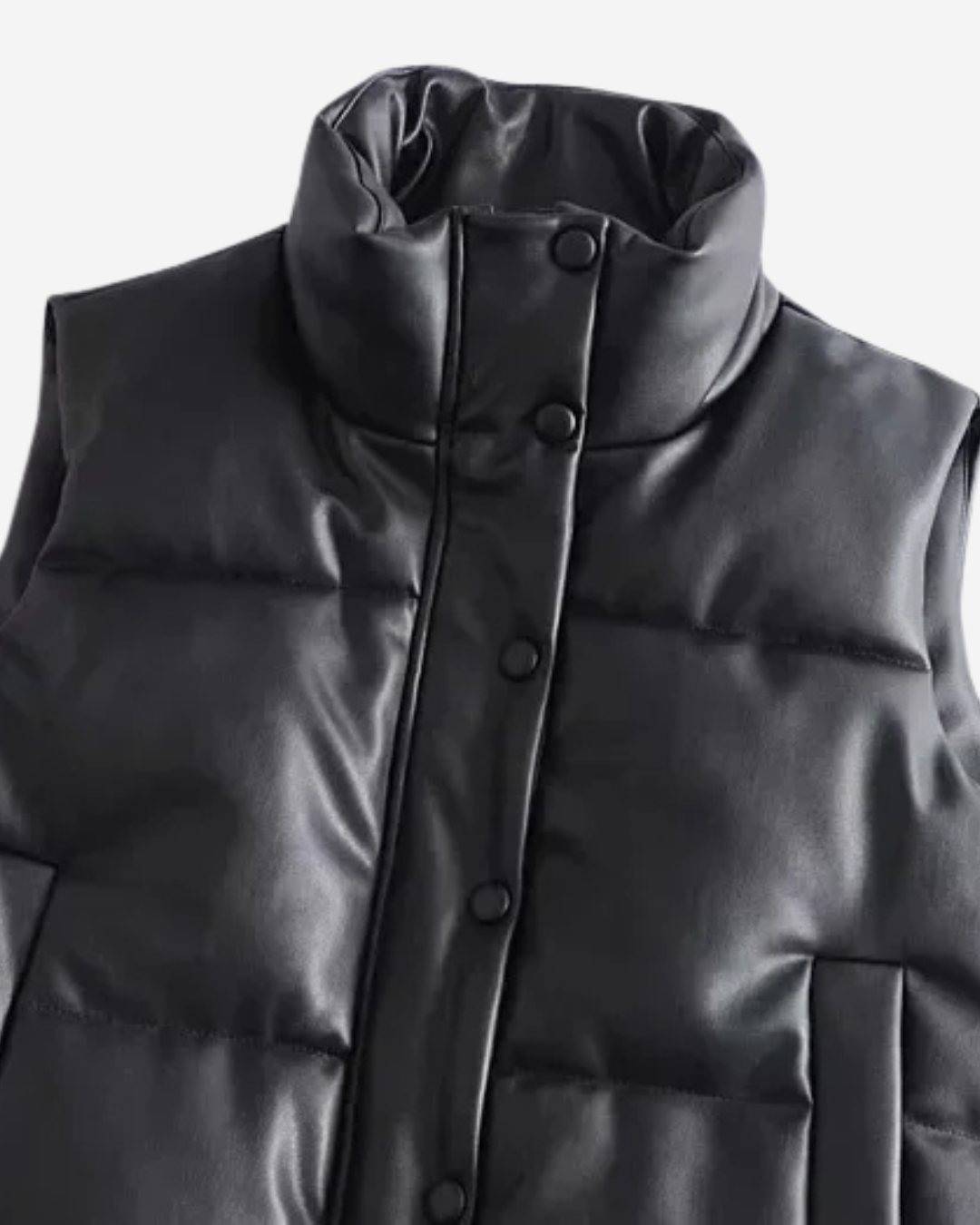 Sarina | Women's High Collar Quilted Puffer Vest