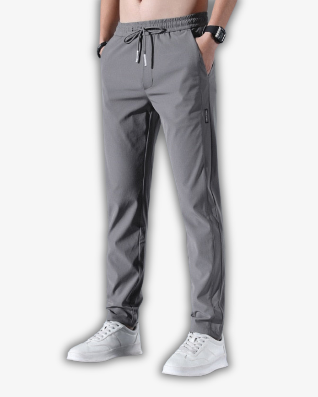 Samuel – Ice Silk Slim Fit Broek voor Heren