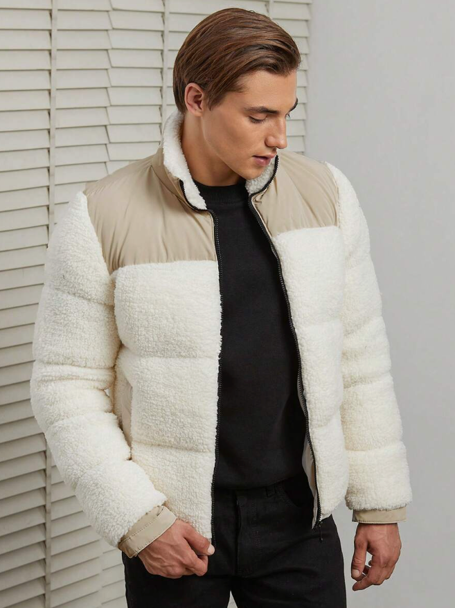Savoy Classic Quilted Teddy Jacket for Men – Unmatched Warmth and Effortless Style