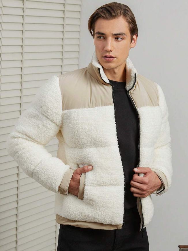 Savoy Classic Quilted Teddy Jacket for Men – Unmatched Warmth and Effortless Style