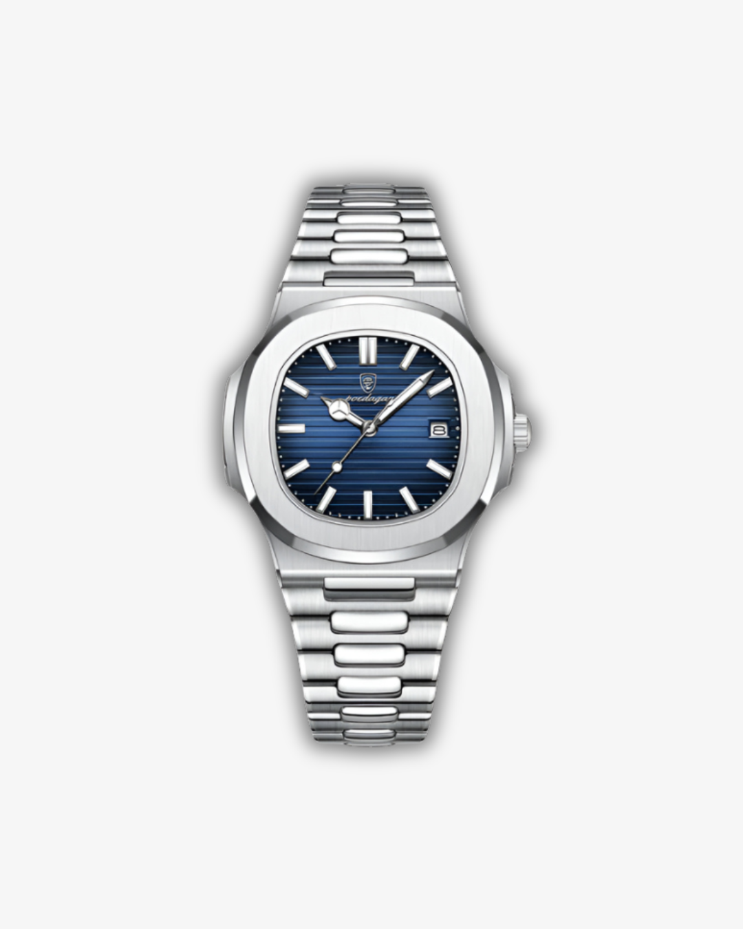 Men's Luminous Quartz Watch – Stainless Steel Business Style