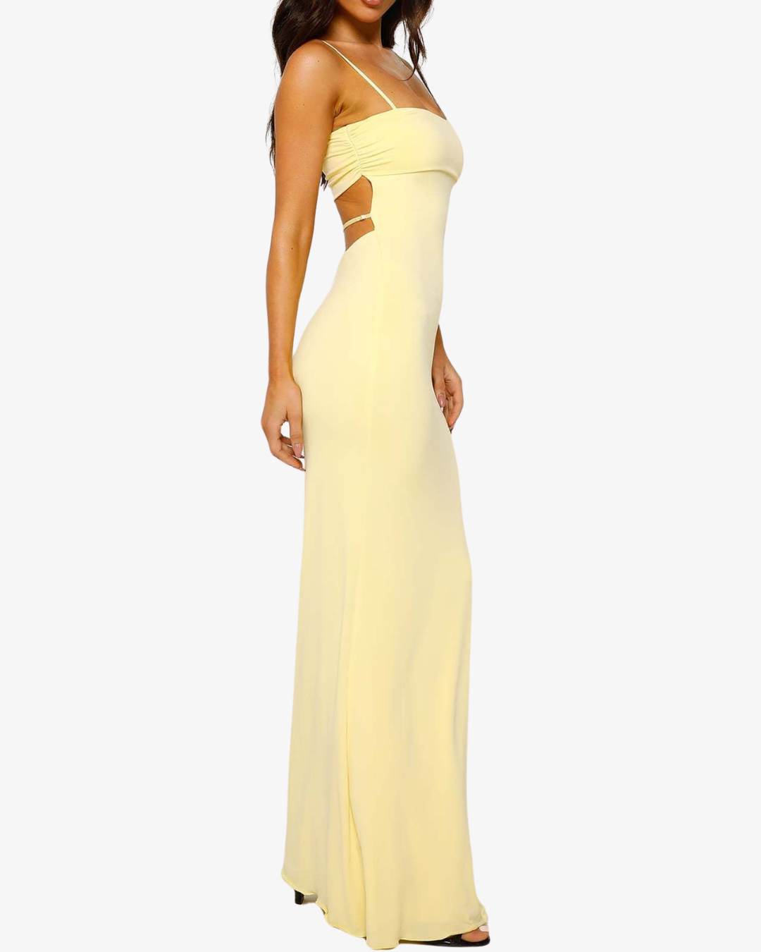 Brenda | Backless Bodycon Maxi Dress for Evening Glam