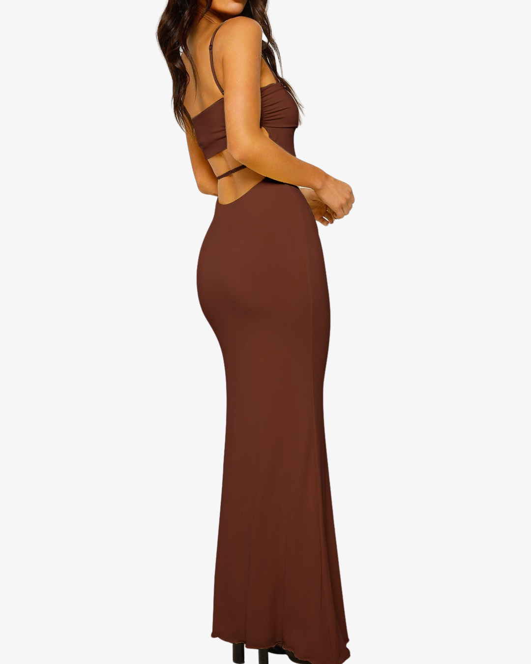 Hanna | Backless Bodycon Maxi Dress for Evening Elegance