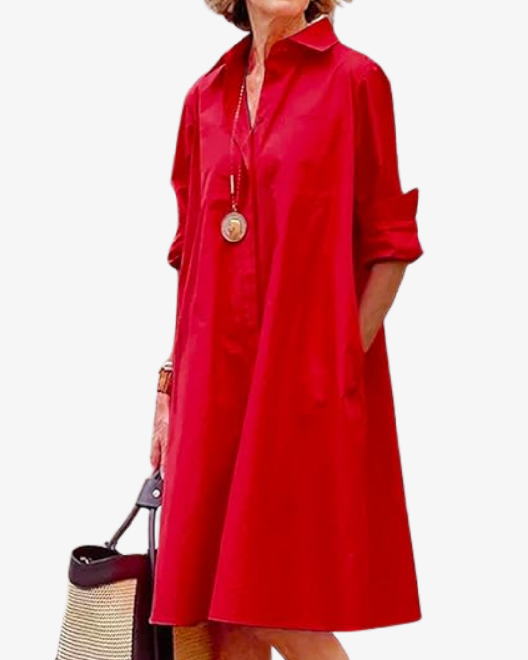 Hannah | Women's Stretch Fit Shirt Dress