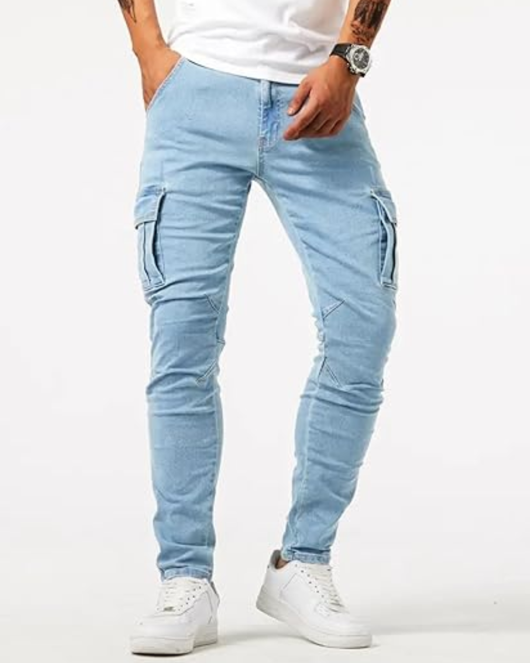 Jeremy | Men's Urban Cargo Jeans
