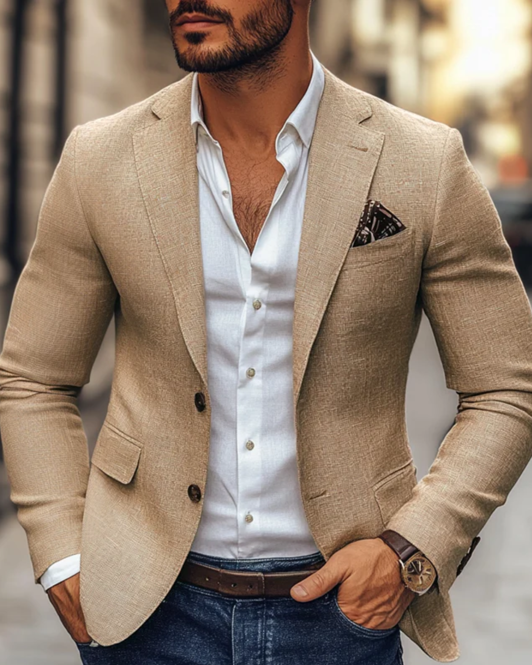 Marcus | Men's Casual Slim Fit Blazer