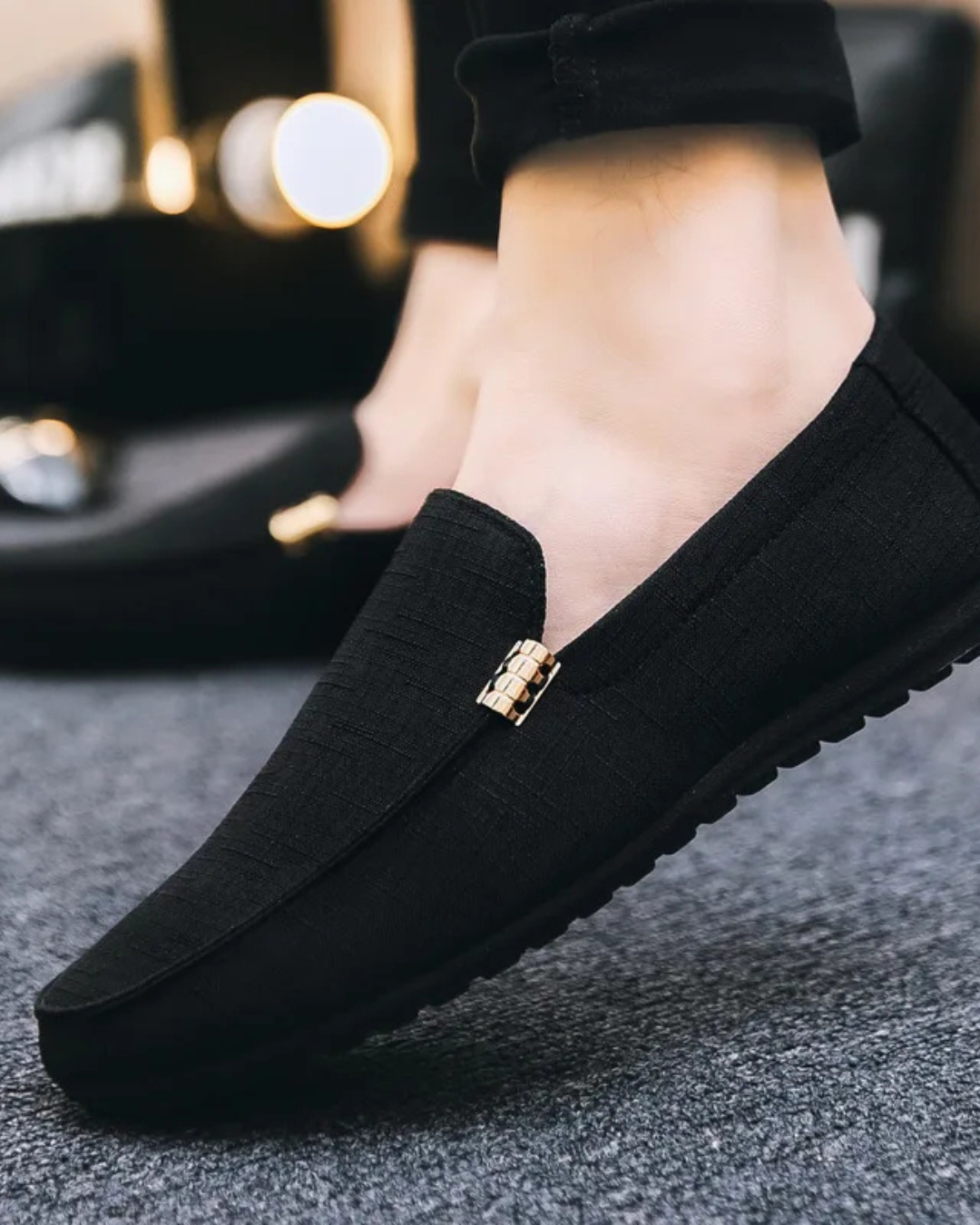 Men’s Lightweight Slip-On Loafers – Anti-Slip Summer Shoes