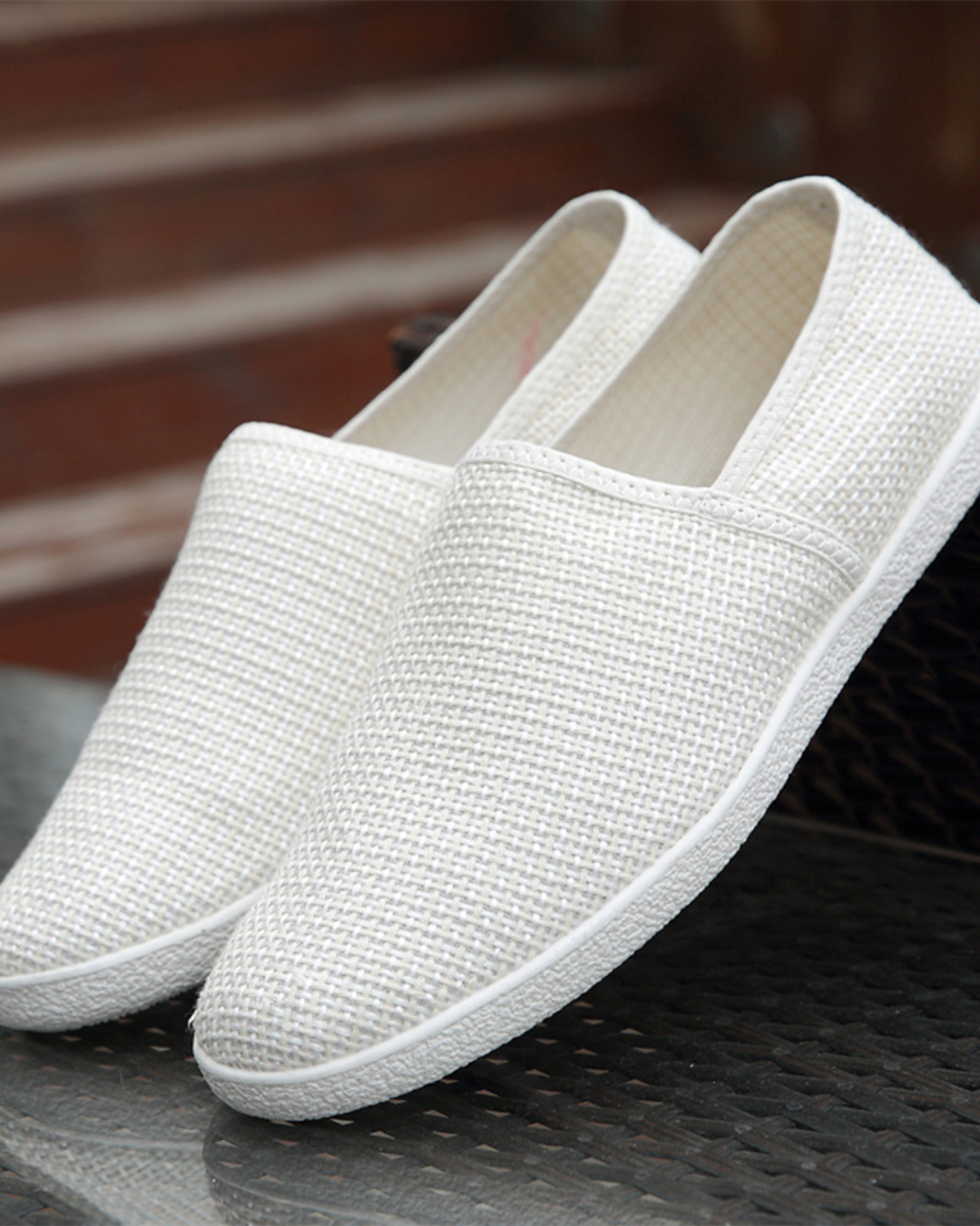 Men’s Luxury Slip-On Loafers – Formal Leather Look Shoes