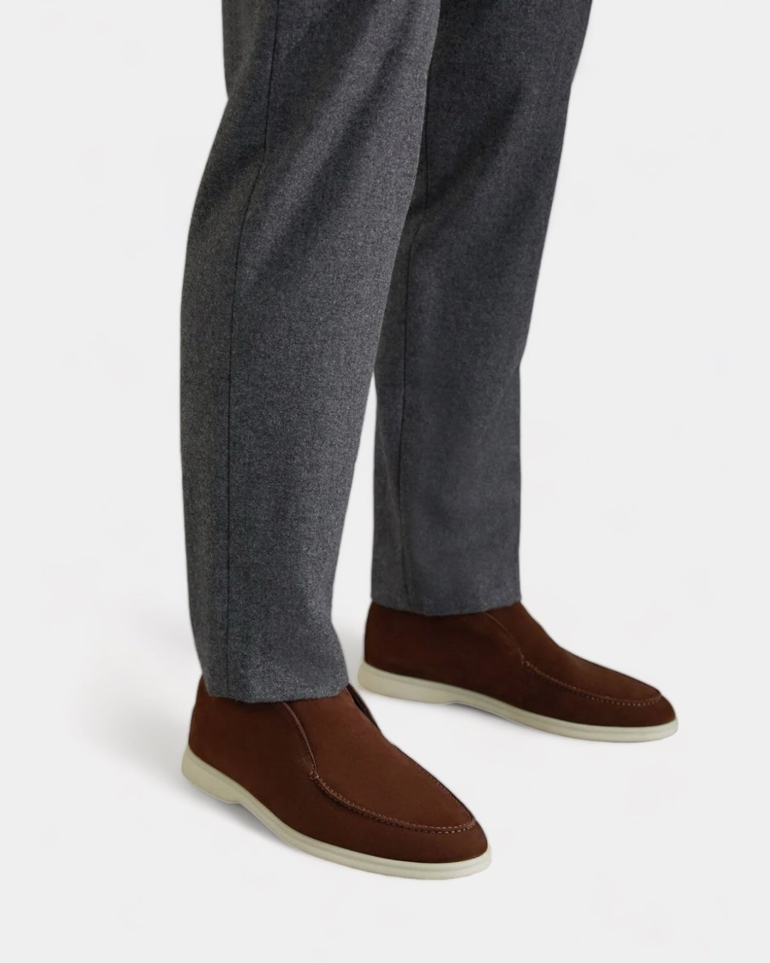 Men’s Leather Dress Slip-On Loafers – Smart & Streamlined Fit